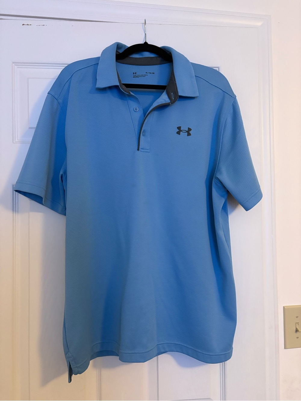 Under Armour Light Blue Short-Sleeve Performance Polo